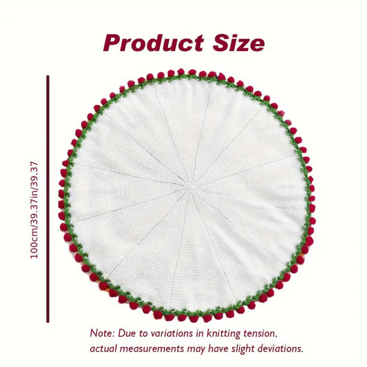 Red Rose Bouquet Blanket Crochet Kit for Beginners DIY – All-in-One Handmade Starter Set for Relaxation & Focus